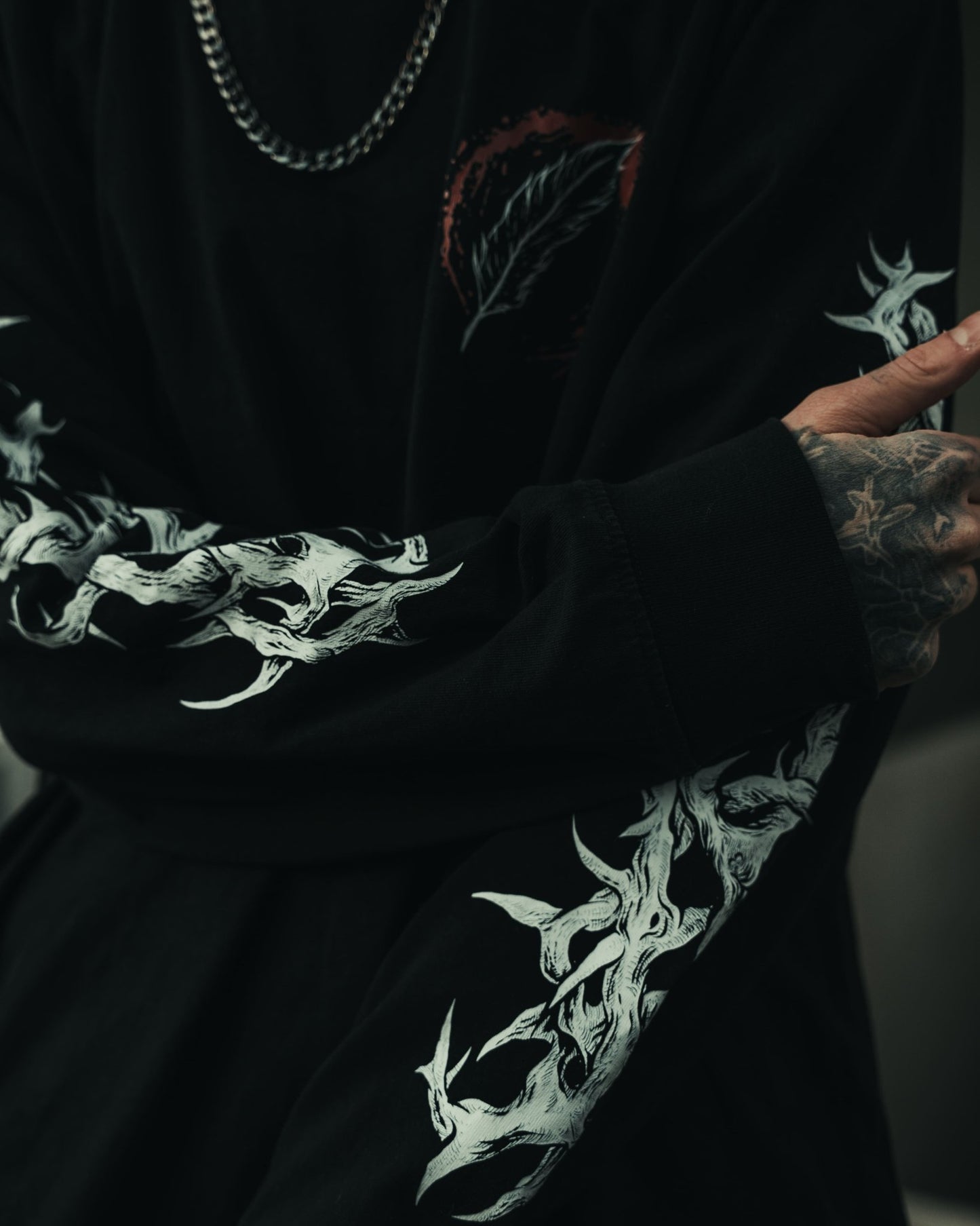 "Blood Oath" Long Sleeve Tee - Fever Dream