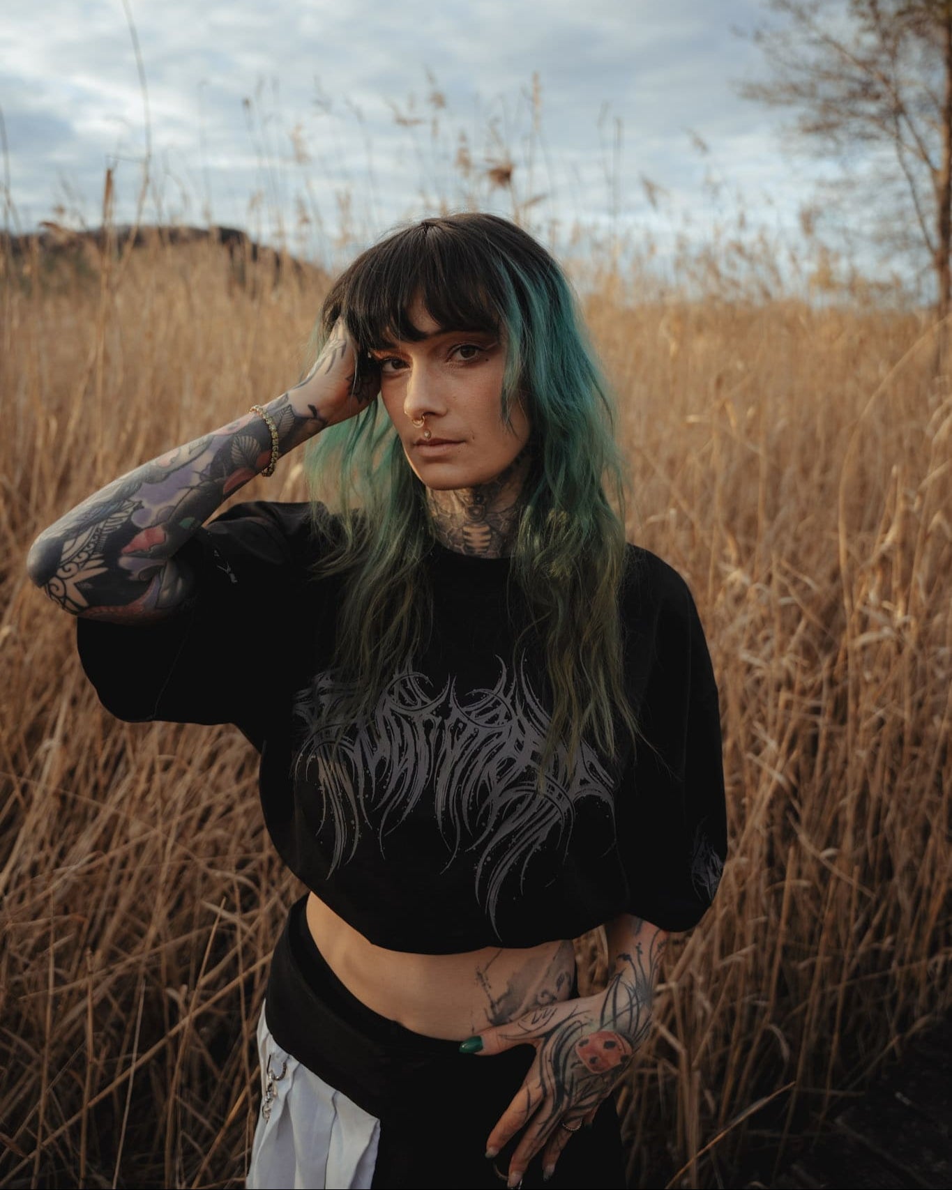 "Essential Shadow" Tee - Fever Dream